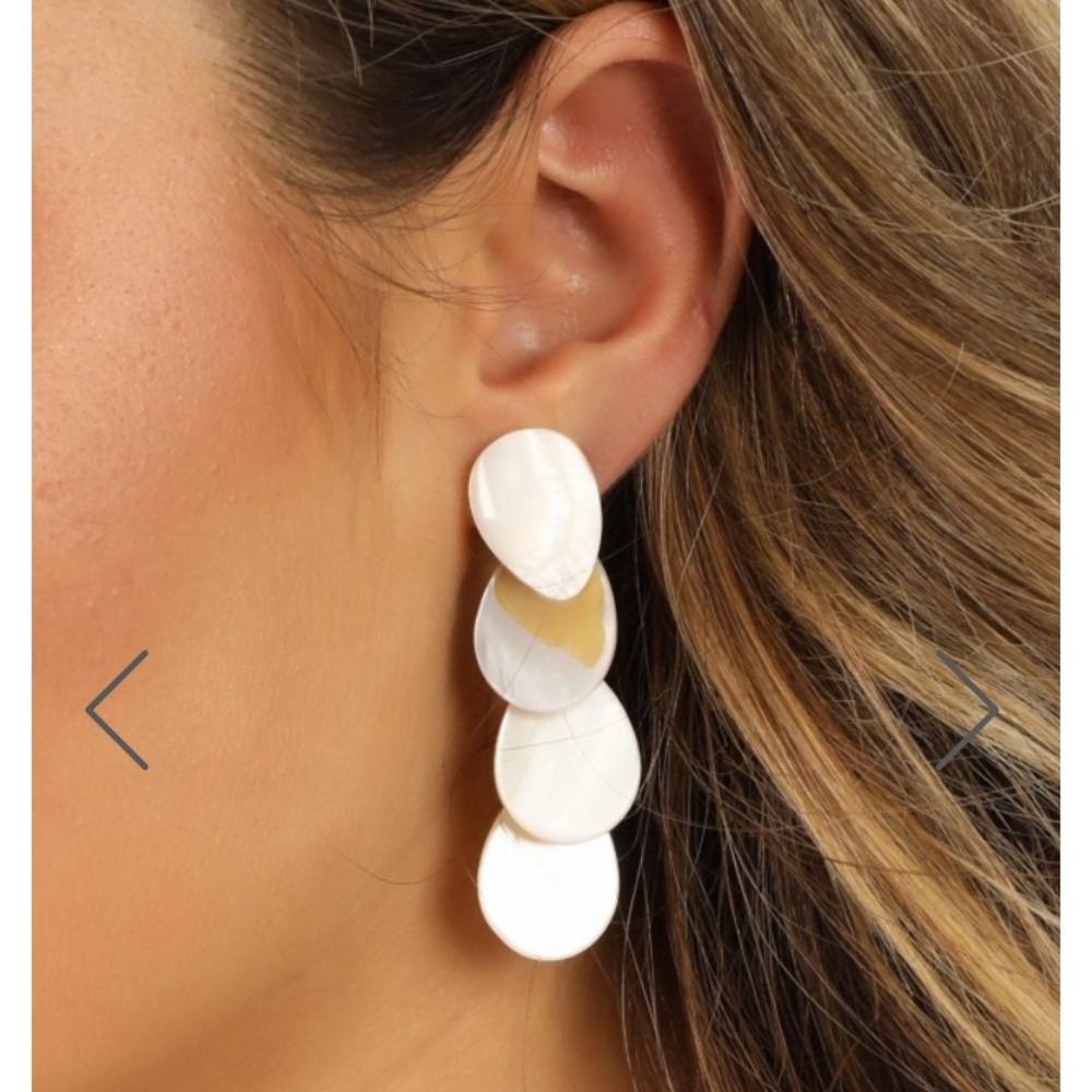 ShowPo Look it Up Pearl Cascade Earrings